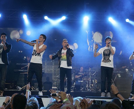 The Wanted live at the 2011 Summertime Ball