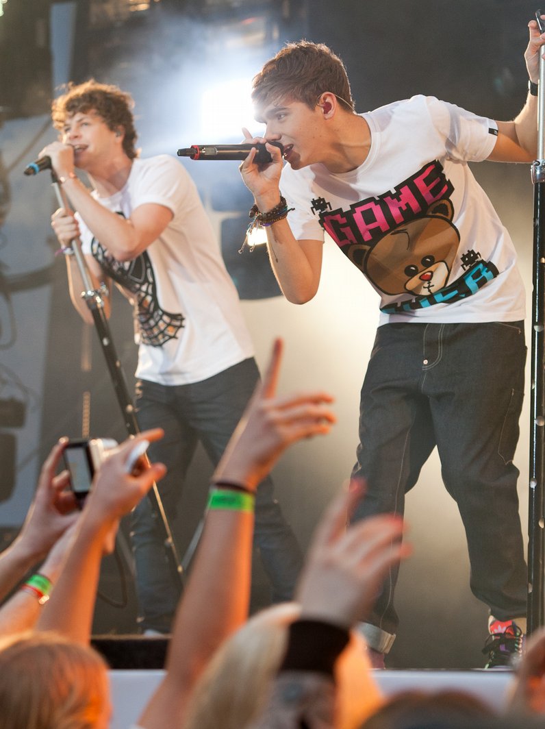 the wanted live at the Summertime Ball 2011