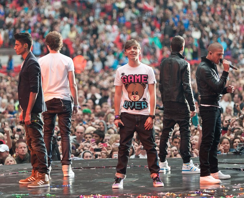the wanted live at Summertime Ball 2011