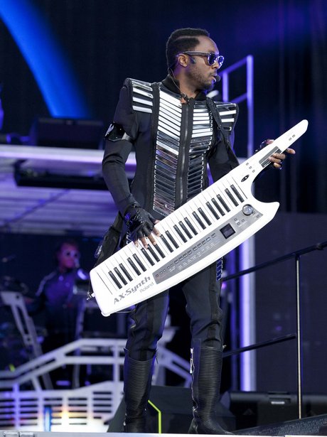 Black Eyed Peas perform live