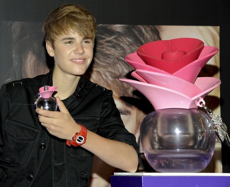 Justin Bieber fragrance launch