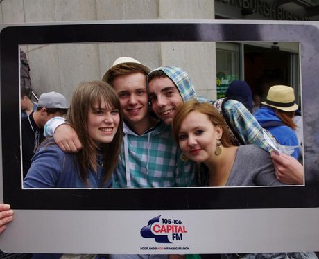 T in the Park Festival Goers getting pap'd