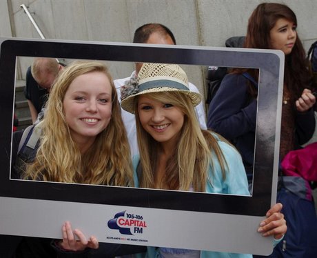 T in the Park Festival Goers getting pap'd