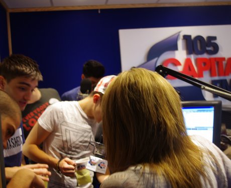 The Wanted at Capital FM