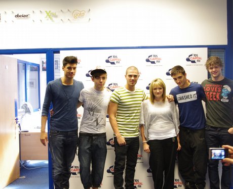 The Wanted at Capital FM