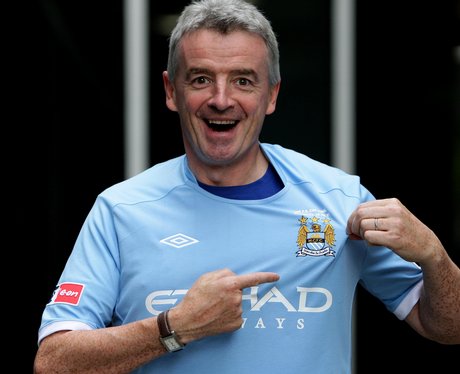 Michael O'Leary in Manchester
