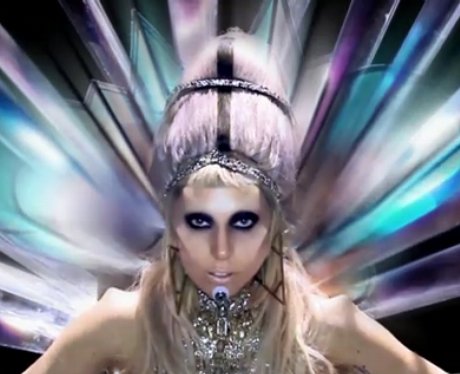 Lady Gaga in her 'Born This Way' music video
