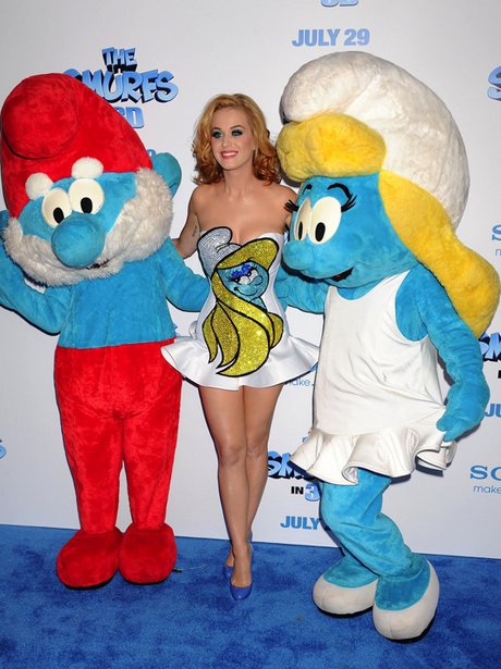 Katy katy Perry "The Smurfs" Premiere