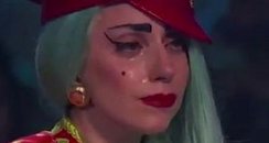 Lady Gaga Crying