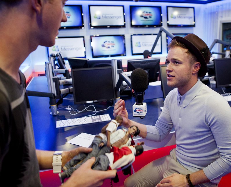 Olly Murs webchat on Capitalfm