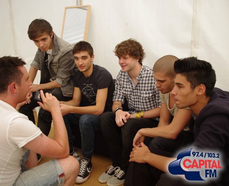 The Wanted Backstage @ Ponty