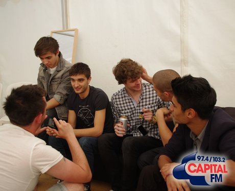 The Wanted Backstage @ Ponty