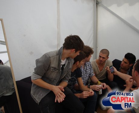 The Wanted Backstage @ Ponty