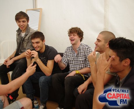 The Wanted Backstage @ Ponty