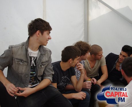 The Wanted Backstage @ Ponty