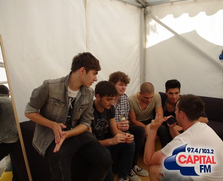 The Wanted Backstage @ Ponty
