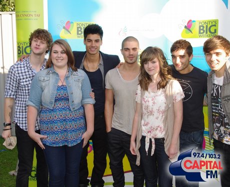 The Wanted Backstage @ Ponty