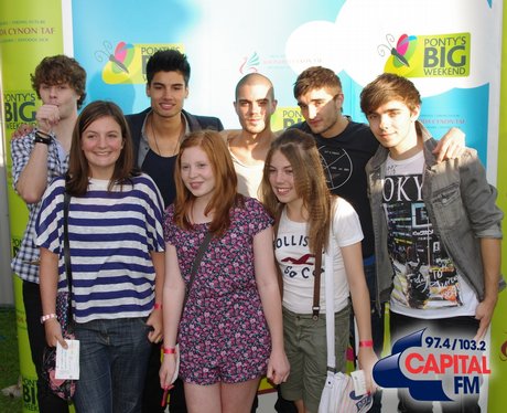 The Wanted Backstage @ Ponty