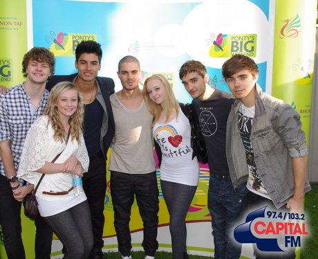 The Wanted Backstage @ Ponty