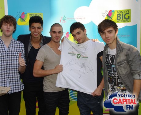 The Wanted Backstage @ Ponty