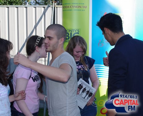 The Wanted Backstage @ Ponty