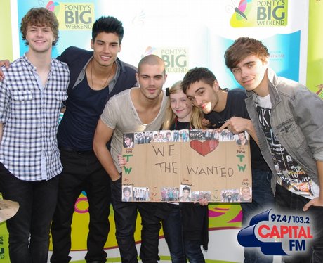 The Wanted Backstage @ Ponty