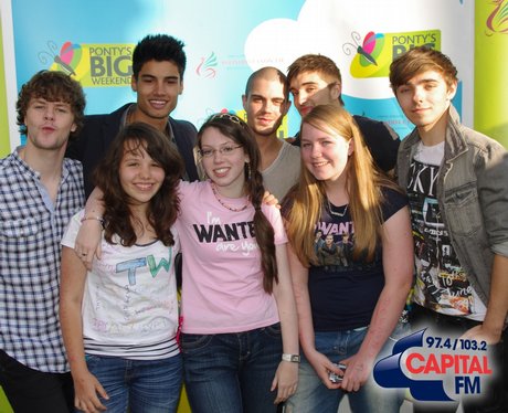 The Wanted Backstage @ Ponty