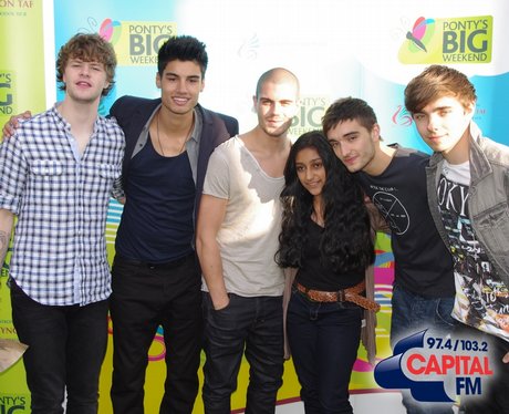 The Wanted Backstage @ Ponty