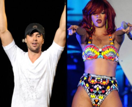 Enrique Iglesias and Rihanna