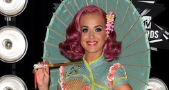 Katy Perry Arrives For 2011 MTV Awards