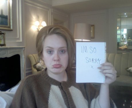 Adele on twitter