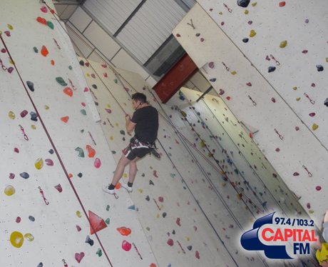 Matt takes on the Boulders wall!