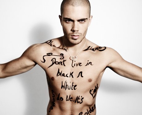 Max from The Wanted in official 2012 calendar