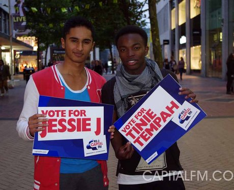 MOBO Awards nominee's at New Street