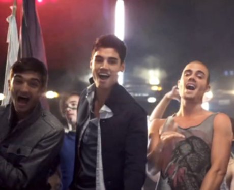 The Wanted 'Lightning' video still