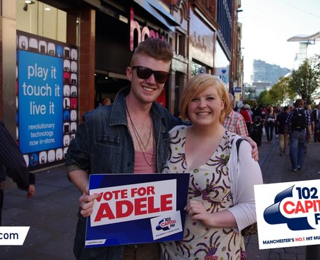 Mobo Awards in Manchester City Centre