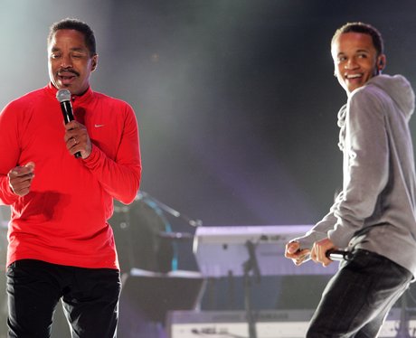 Aston Merrygold and Marlon Jackson