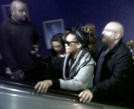 Rihanna Takes The Tube