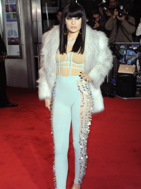 Photos and Pictures - Jessie J arriving for the Demons Never Die premiere at the Odeon West 