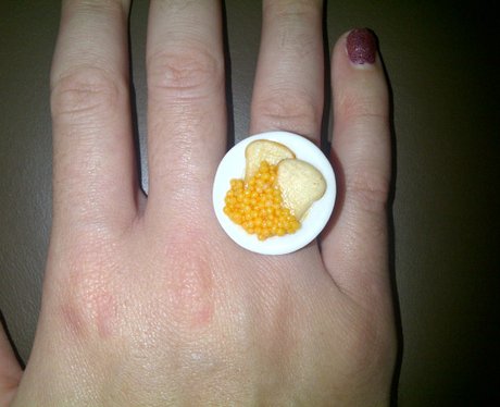 Katy Perry beans ring