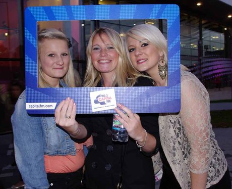 Rihanna at the LG Arena