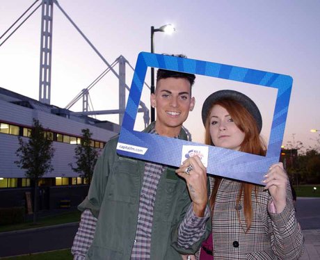 Rihanna at the LG Arena