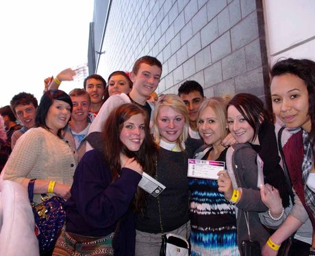 Rihanna at the LG Arena
