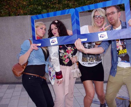Rihanna at the LG Arena