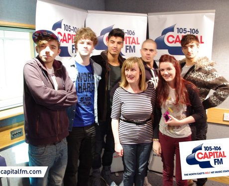 The Wanted visit Capital North East