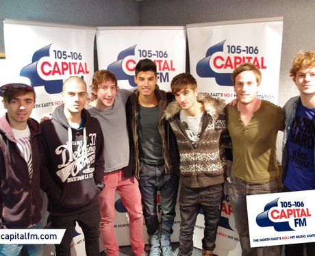 The Wanted visit Capital North East