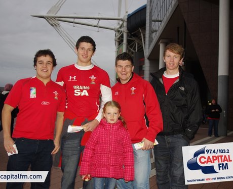 Wales rugby fans