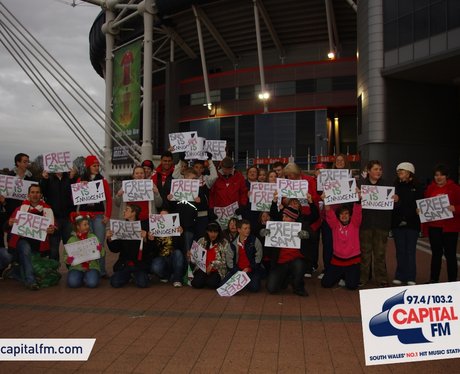 Wales rugby fans
