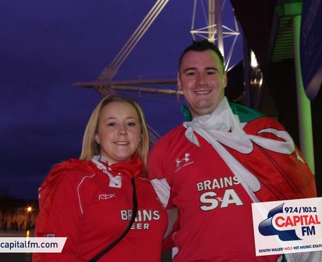 Wales rugby fans