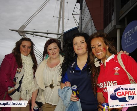 Wales rugby fans
